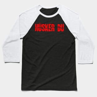Red logo HuskerDu Baseball T-Shirt